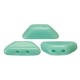 Les perles par Puca® Tinos kralen Opaque Green Turquoise 63130